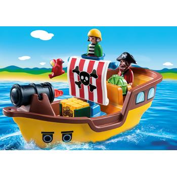 Playmobil 1.2.3. Barca Piratilor