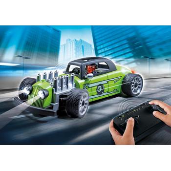 Playmobil Masina de curse cu telecomanda, verde