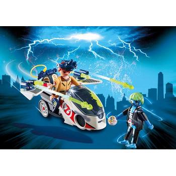 Playmobil Ghostbuster - Stantz si motocicleta