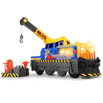 Locomotiva Dickie Toys Cargo 75-02 cu sunete si lumini