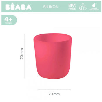Beaba Pahar silicon roz