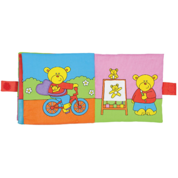 GALT Large Soft Book: Carticica moale Teddy's Day