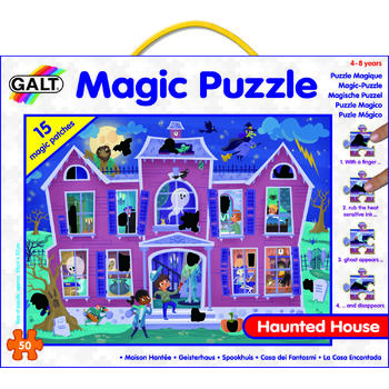 GALT Magic Puzzle - Casa bantuita (50 piese)