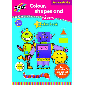 GALT Carte de colorat - Culori, Forme si Dimensiuni