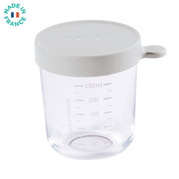 Beaba Recipient ermetic sticla 250 ml - gri