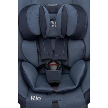 Scaun auto rotativ Caretero RIO i-Size (40-105 cm) 0-22 Kg Albastru - Albastru