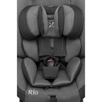 Scaun auto rotativ Caretero RIO i-Size (40-105 cm) 0-22 Kg Gri - Gri