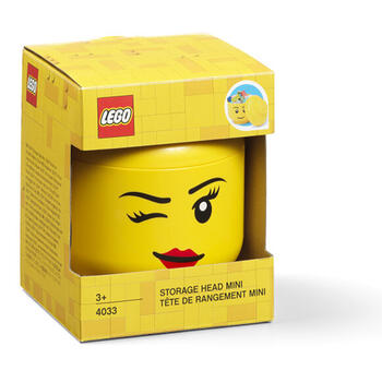 LEGO ® Mini cutie depozitare cap minifigurina LEGO - Whinky