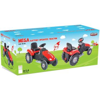 Tractor electric Pilsan MEGA 12V Rosu - Rosu