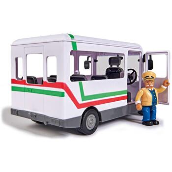 Simba Autobuz Fireman Sam Trevors Bus cu figurina