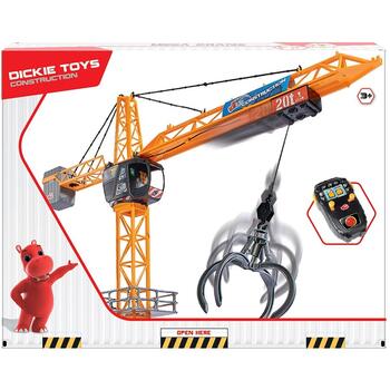 Dickie Toys Jucarie macara Mega Crane 120 cm cu telecomanda
