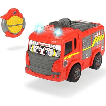 Dickie Toys Masina de pompieri Happy Fire Truck cu telecomanda