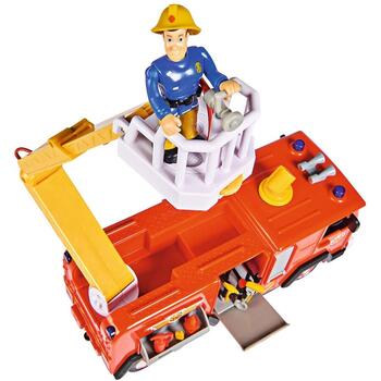 Simba Masina de pompieri Fireman Sam Mega Deluxe Jupiter cu 2 figurine si accesorii