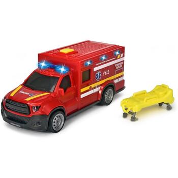 Dickie Toys Masina ambulanta City Ambulance SMURD cu accesorii