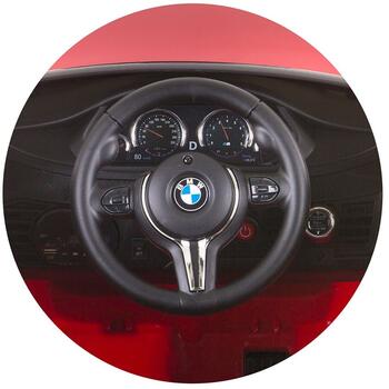 Chipolino Masinuta electrica BMW X6 red cu roti EVA