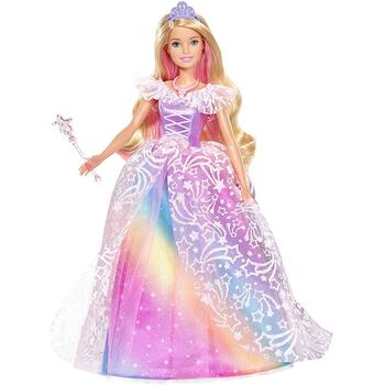 Barbie Papusa by Mattel Dreamtopia, Printesa in rochie de bal cu accesorii