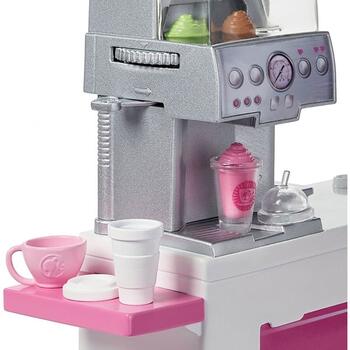 Barbie Set by Mattel Cooking and Baking, Cafenea cu papusa si accesorii
