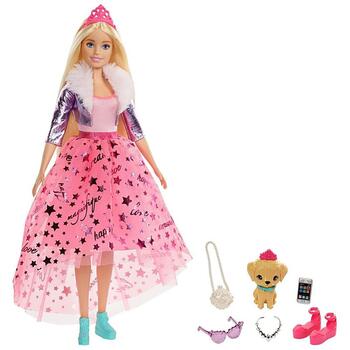 Barbie Papusa by Mattel Modern, Princess Theme cu accesorii