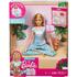 Barbie Set by Mattel Wellness and Fitness papusa mediteaza