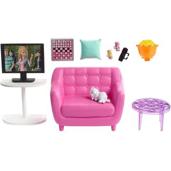 Set Barbie by Mattel Estate, Mobila sufragerie cu accesorii