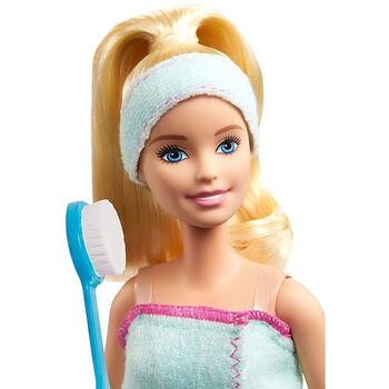 Barbie Set by Mattel Wellness and Fitness, papusa cu figurina si accesorii