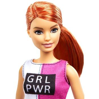 Barbie Set by Mattel Wellness and Fitness, papusa cu figurina si accesorii GJG57