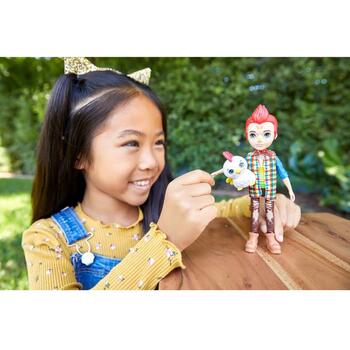 Enchantimals Papusa by Mattel Redward Rooster cu figurina Cluck