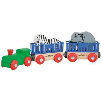 Eichhorn Tren din lemn Animal cu 2 figurine