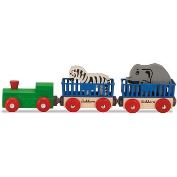 Eichhorn Tren din lemn Animal cu 2 figurine