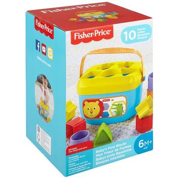 Fisher-Price Jucarie cu sortator by Mattel Infant, Primele cuburi