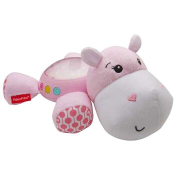 Fisher-Price Lampa de veghe plus by Mattel Newborn, Hipopotam roz