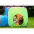 Cort cu tunel 3 in 1 pentru copii PlayTo Albastru/Portocaliu - Multicolor