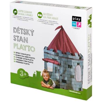 Cort pentru copii PlayTo Castel Gri - Gri
