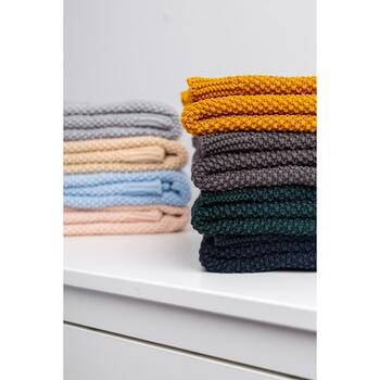 Paturica de bumbac tricotata Sensillo 100x80 cm Roz - Roz