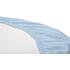 Sensillo Husa de bumbac cu elastic pentru salteaua de landou Albastru - Albastru