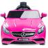 Masinuta electrica cu telecomanda Toyz MERCEDES-BENZ S63 AMG 12V Pink - Roz