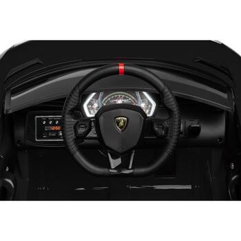 Masinuta electrica cu telecomanda Toyz Lamborghini Aventador SVJ 12V Black - Negru