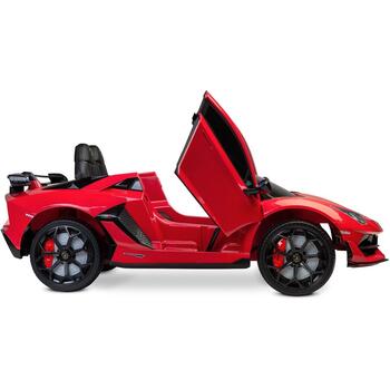 Masinuta electrica cu telecomanda Toyz Lamborghini Aventador SVJ 12V Red - Rosu