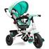 Tricicleta pliabila cu scaun reversibil Toyz WROOM Turquoise - Turcoaz