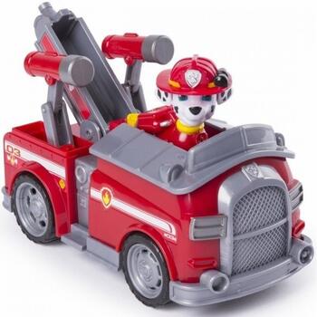 Spin Master Figurina Si Autovehicul Paw Patrol Marshall Si Masina De Pompieri