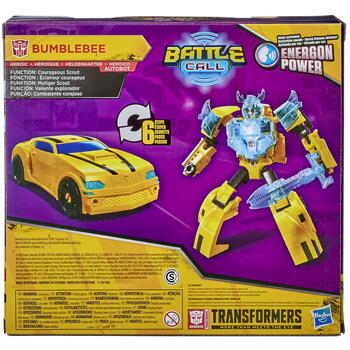 Hasbro Transformers Robot Bumblebee Battle Call Trooper