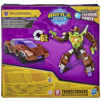 Hasbro Transformers Robot Decepticon Wildwheel Battle Call Trooper
