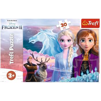 Puzzle Trefl 30 Frozen2 Curajoasele Surori