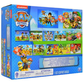 Spin Master Patrula Catelusilor Set Puzzle 12in1