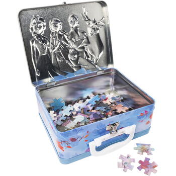 Spin Master Set 2 Puzzle-uri Frozen2 In Gentuta Metalica
