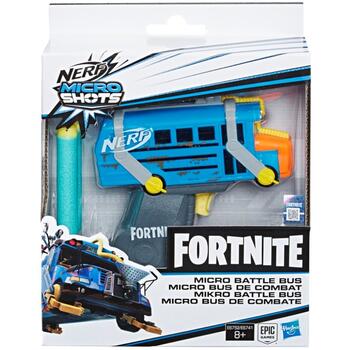 Hasbro Nerf Microshots Fortnite Battle Bus