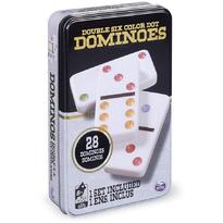 Joc Domino 6 Culori In Cutie De Metal