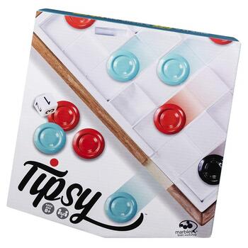 Spin Master Joc De Strategie 3d Marbles Tipsy Din Lemn