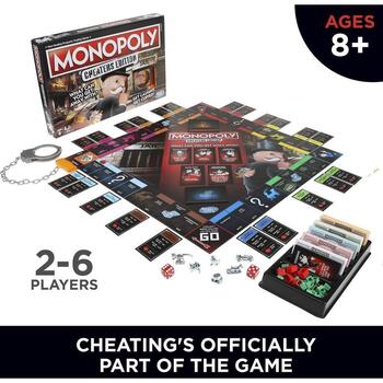 Hasbro Monopoly Cheaters Edition Limba Romana