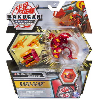 Spin Master Bakugan S2 Bila Ultra Dragonoid Cu Echipament Baku-gear Magma Blaster